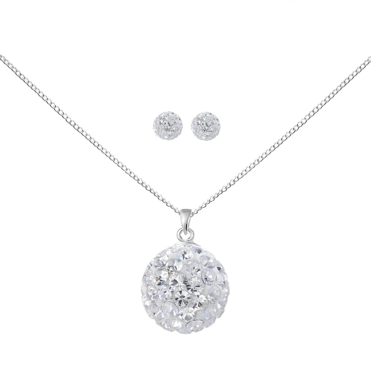 ALEXANDER YORK Schmuckset Ball KRISTALL, 4-tlg., günstig online kaufen