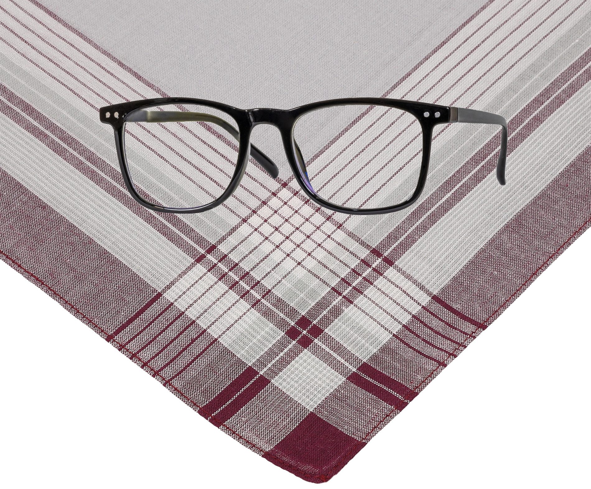 Betz Taschentuch 12 Stück Herren Stoff Taschentücher Set Martin Dessin 01 Gr 40x40cm, (Dessin 01, 12-St)