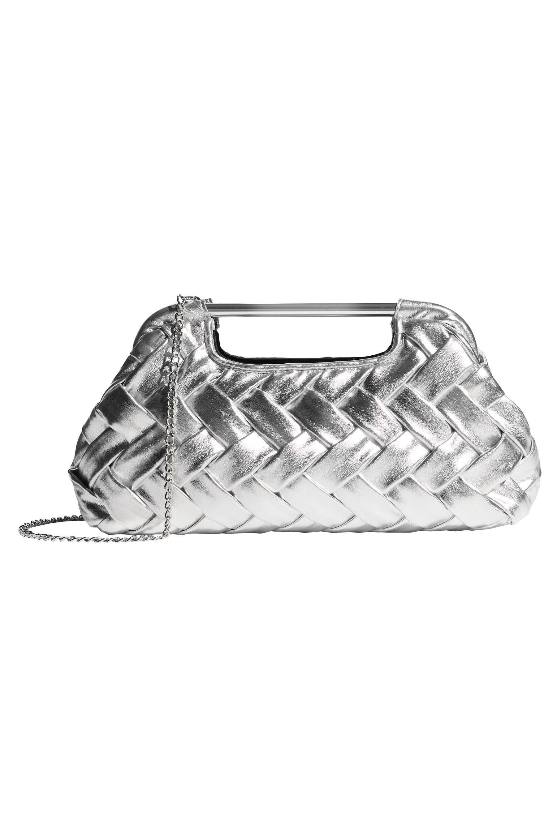 LIPSY Clutch Clutch-Tasche in Flechtoptik mit Griff (1-tlg)