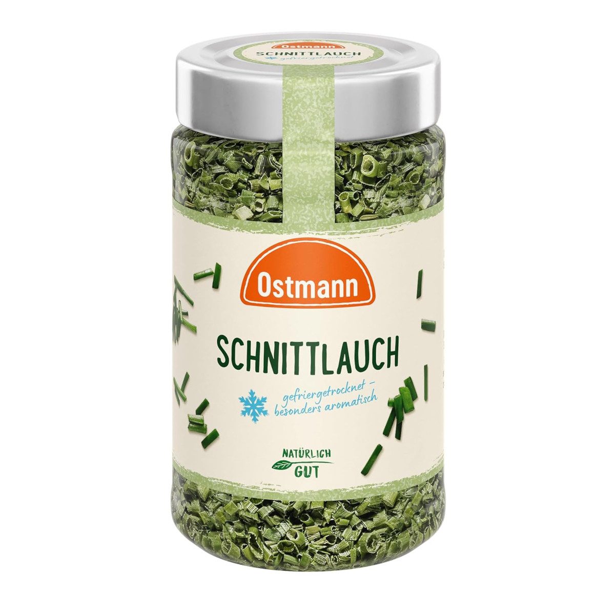 Ostmann Gewürz, Ostmann Schnittlauch gefriergetrocknet als Würze für Suppen Packung 9g