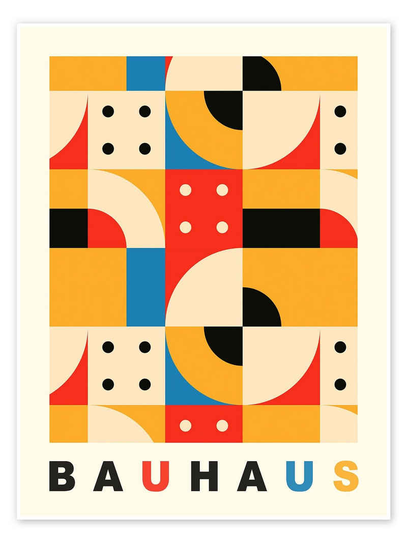 Posterlounge Poster Exhibition Posters, Bauhaus No 2, Wohnzimmer Malerei