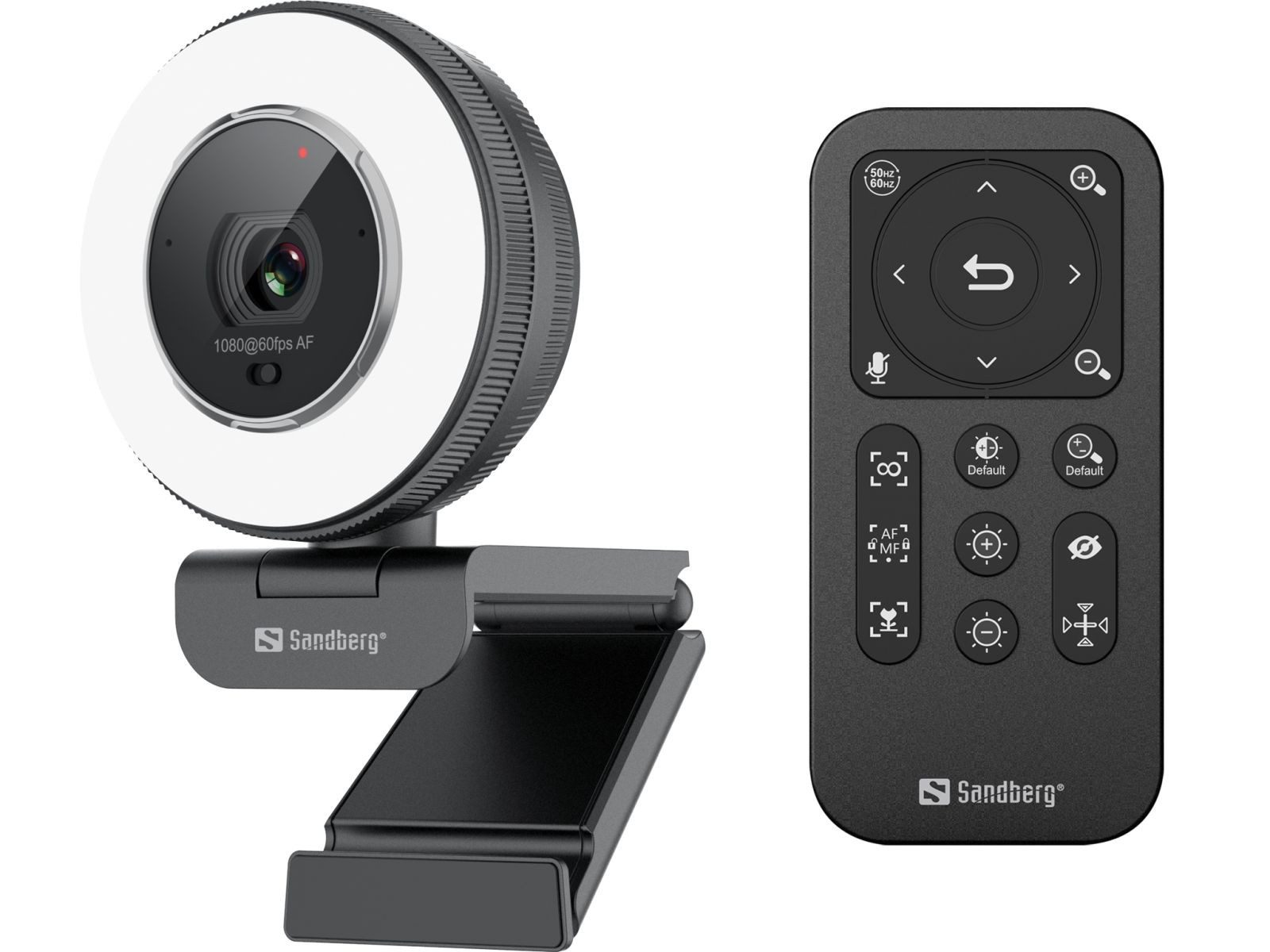 Sandberg Streamer USB Webcam Pro Elite - Livestream-Kamera Webcam