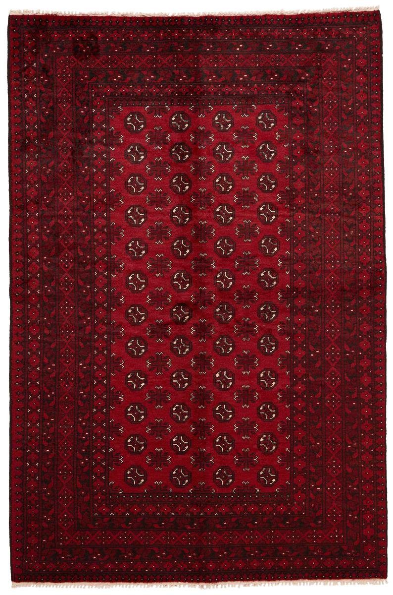 Handgeknüpfter Afghan rechteckig, Trading, Orientteppich, Orientteppich 6 Akhche Höhe: 161x241 mm Nain