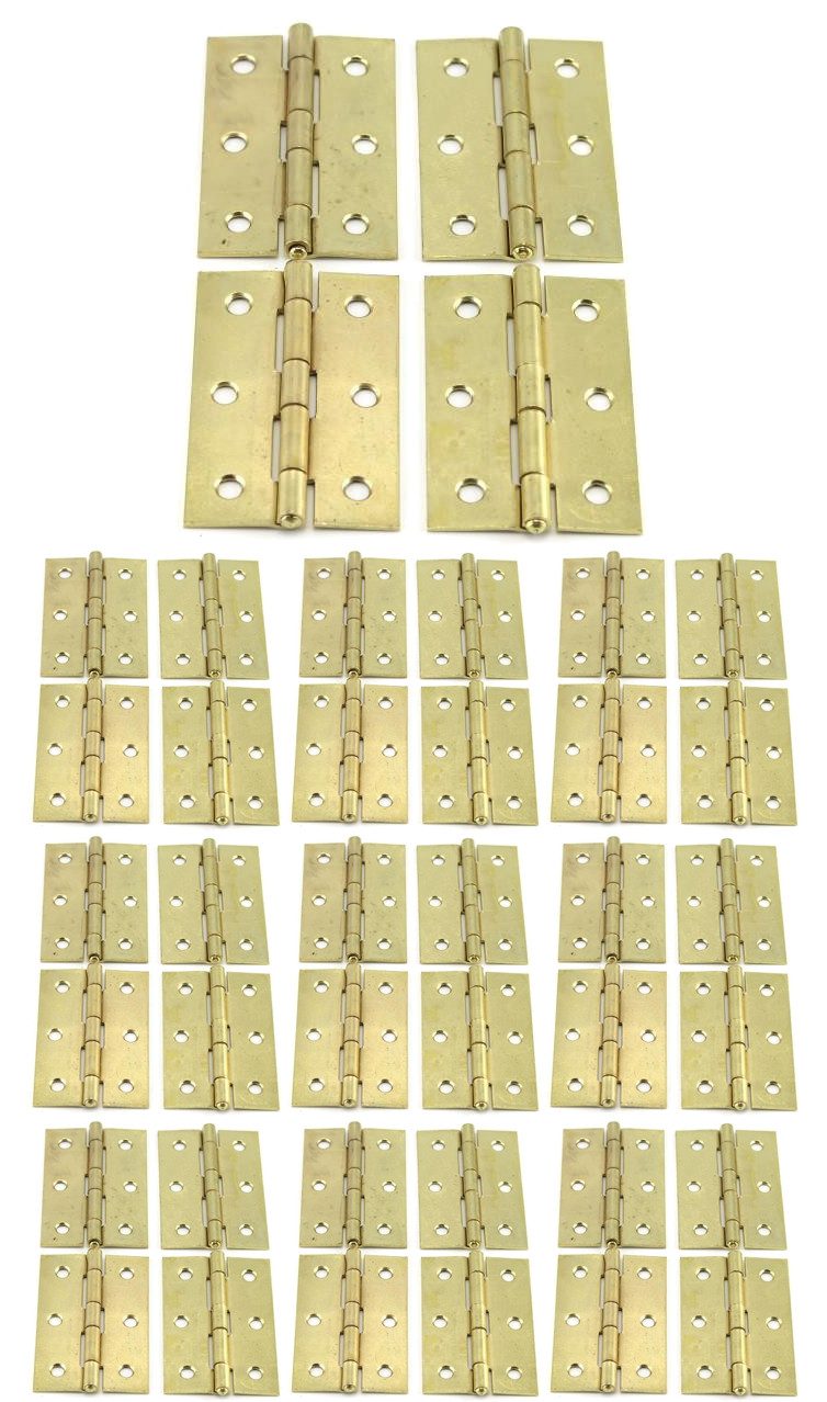 Türbeschlag 40 x Scharniere 76x48x1.5 mm