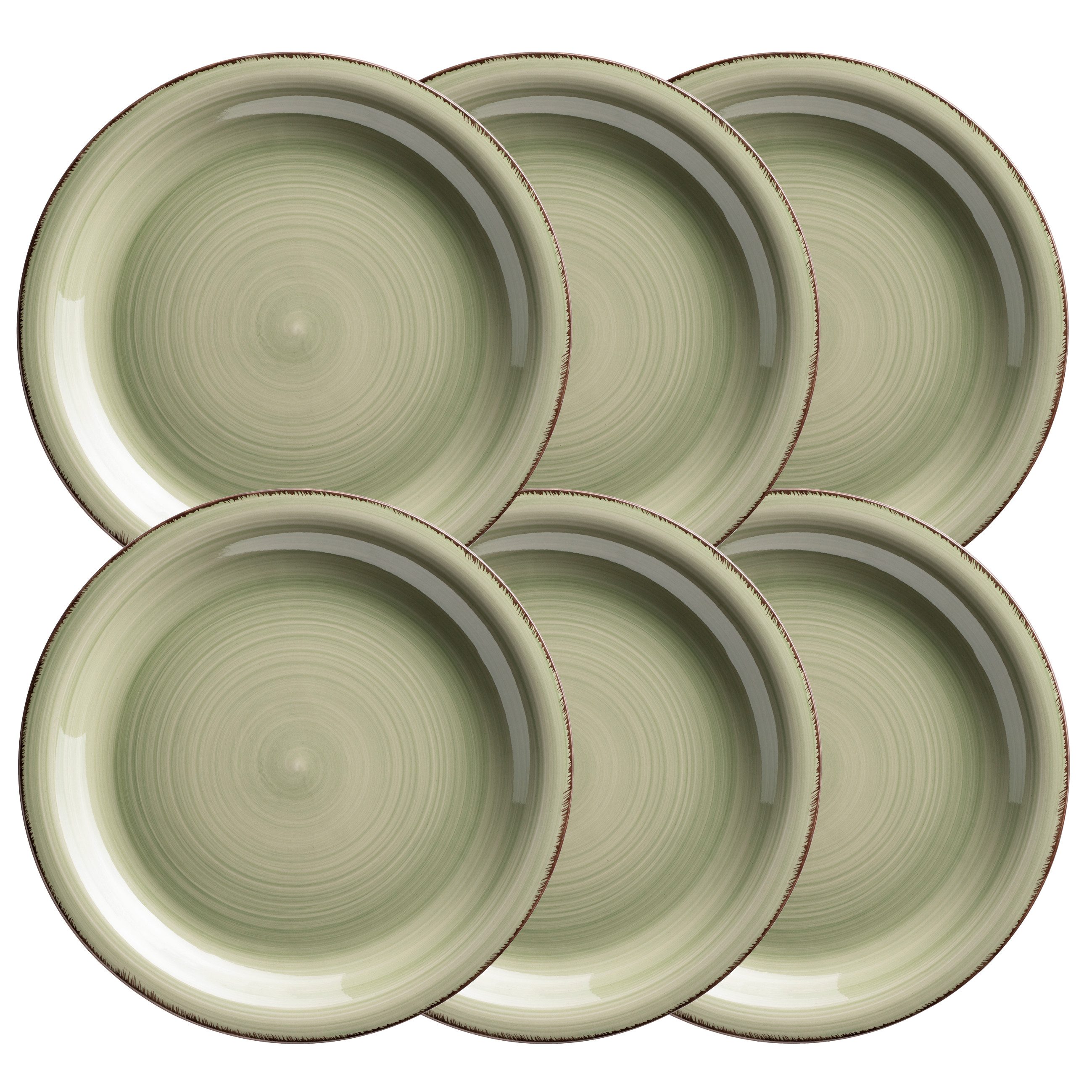 MÄSER Тарелки-Set LUMACA (6-tlg), 6 Personen, Steinzeug