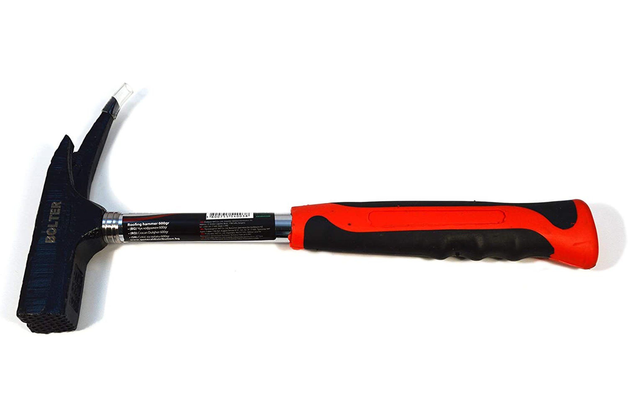 Bolter Latthammer Profi Latthammer geschmiedet Hammer Lattenhammer mit Magnet Antischock (1-St)