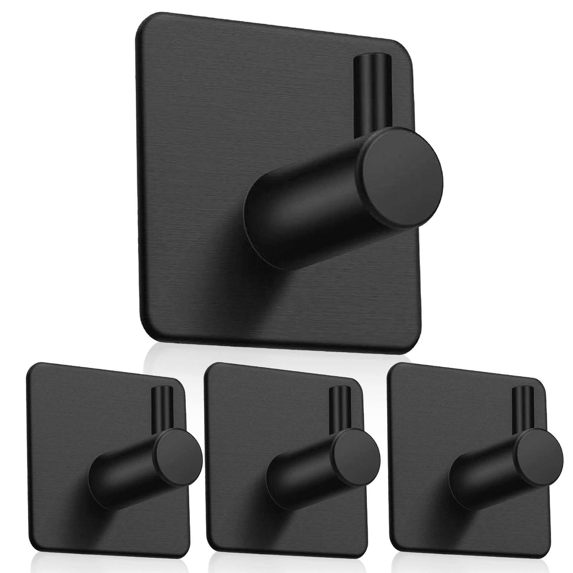 Easy line® Handtuchhaken Handtuchhaken Selbstklebend Aluminium günstig online kaufen