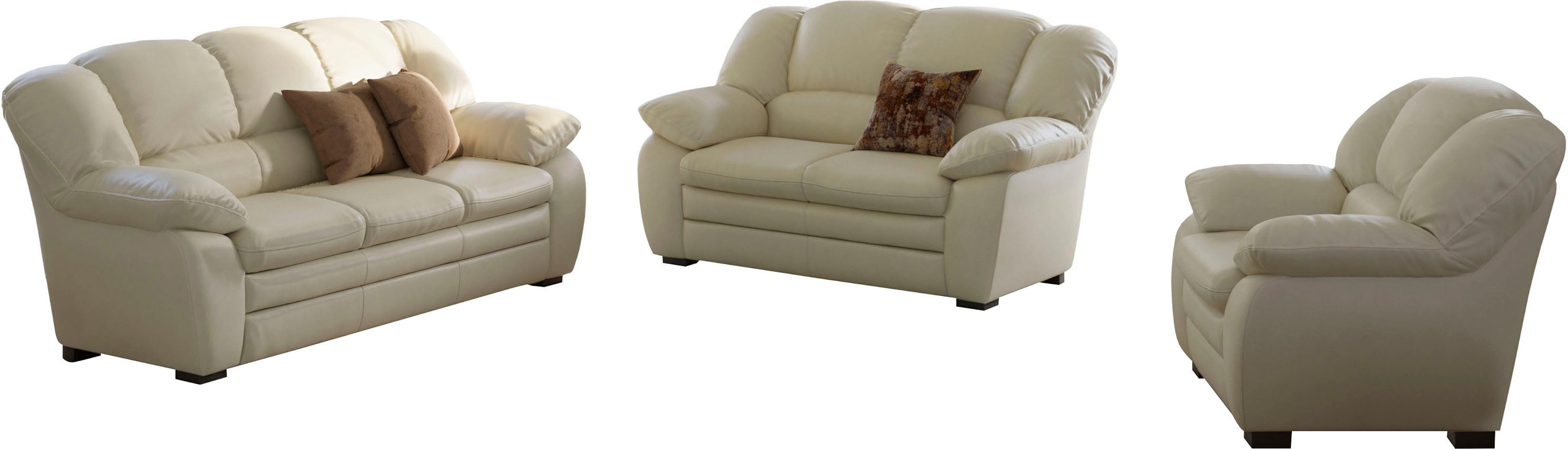 COTTA Polstergarnitur Casino, Sofa Set, 3-2-1 Sitzer, Wohnzimmer Garnitur, günstig online kaufen