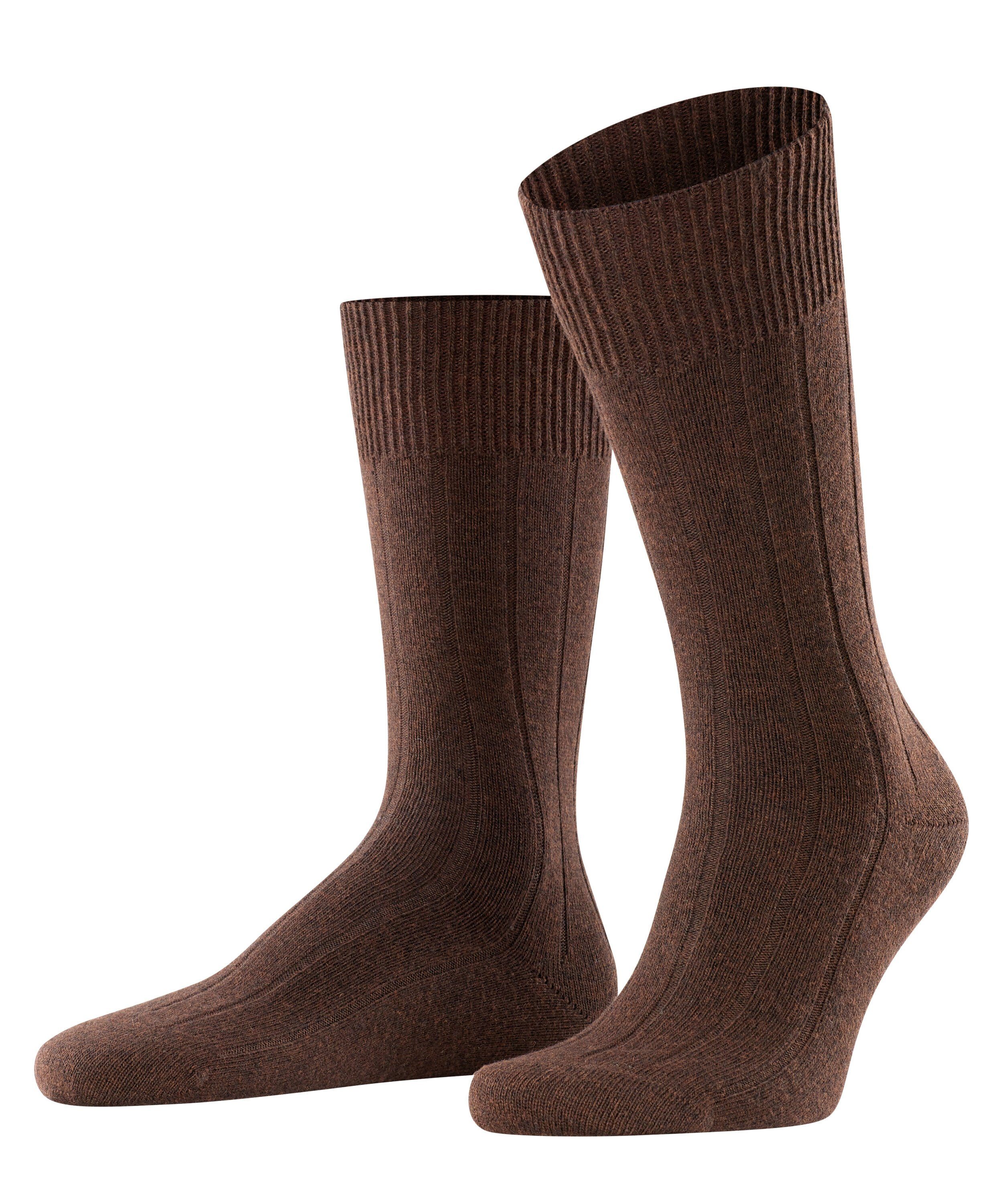 FALKE Socken Lhasa Rib (1-Paar) brown (5930)