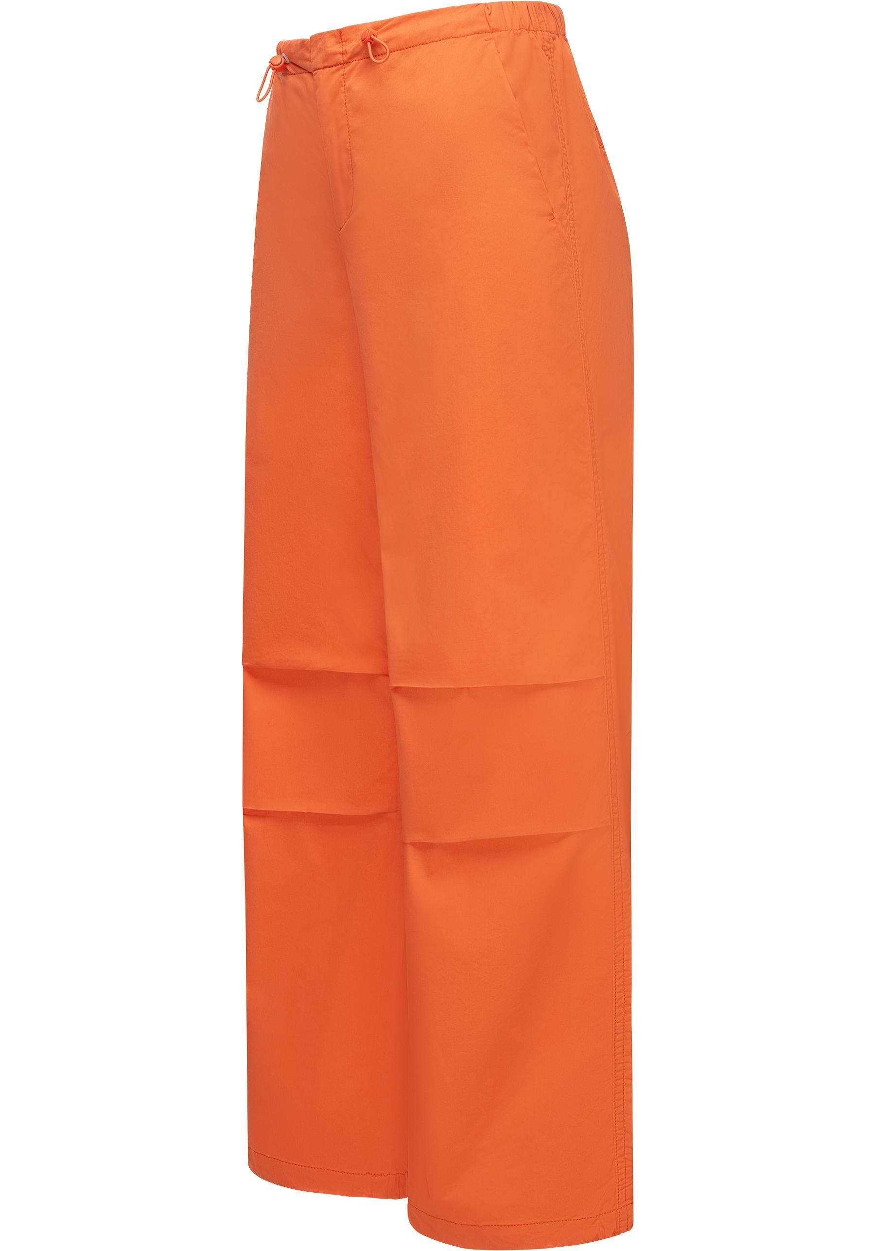 Ragwear Stoffhose Paragata Stylische Parachute-Hose mit Kordelzügen