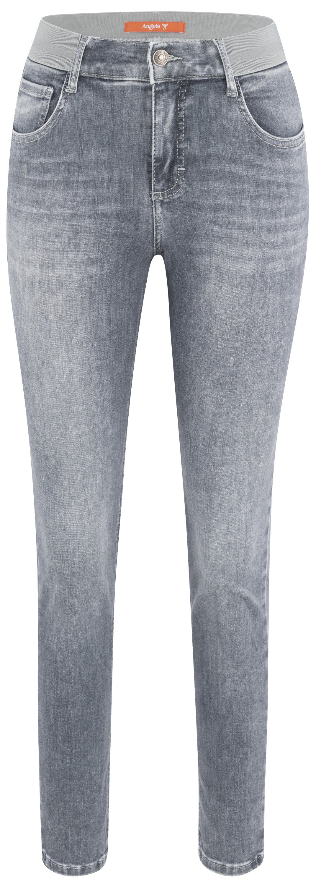 grey Stretch-Jeans ANGELS JEANS used 399 mid mid 1358 ANGELS SIZE 123730.1358 used ONE grey
