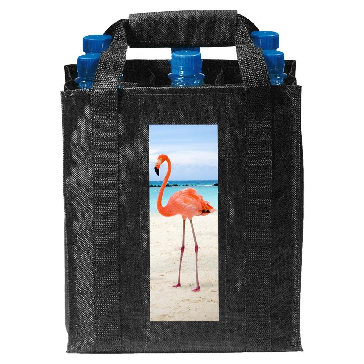 elasto Flaschenträger Flaschentasche "Deluxe" schwarz