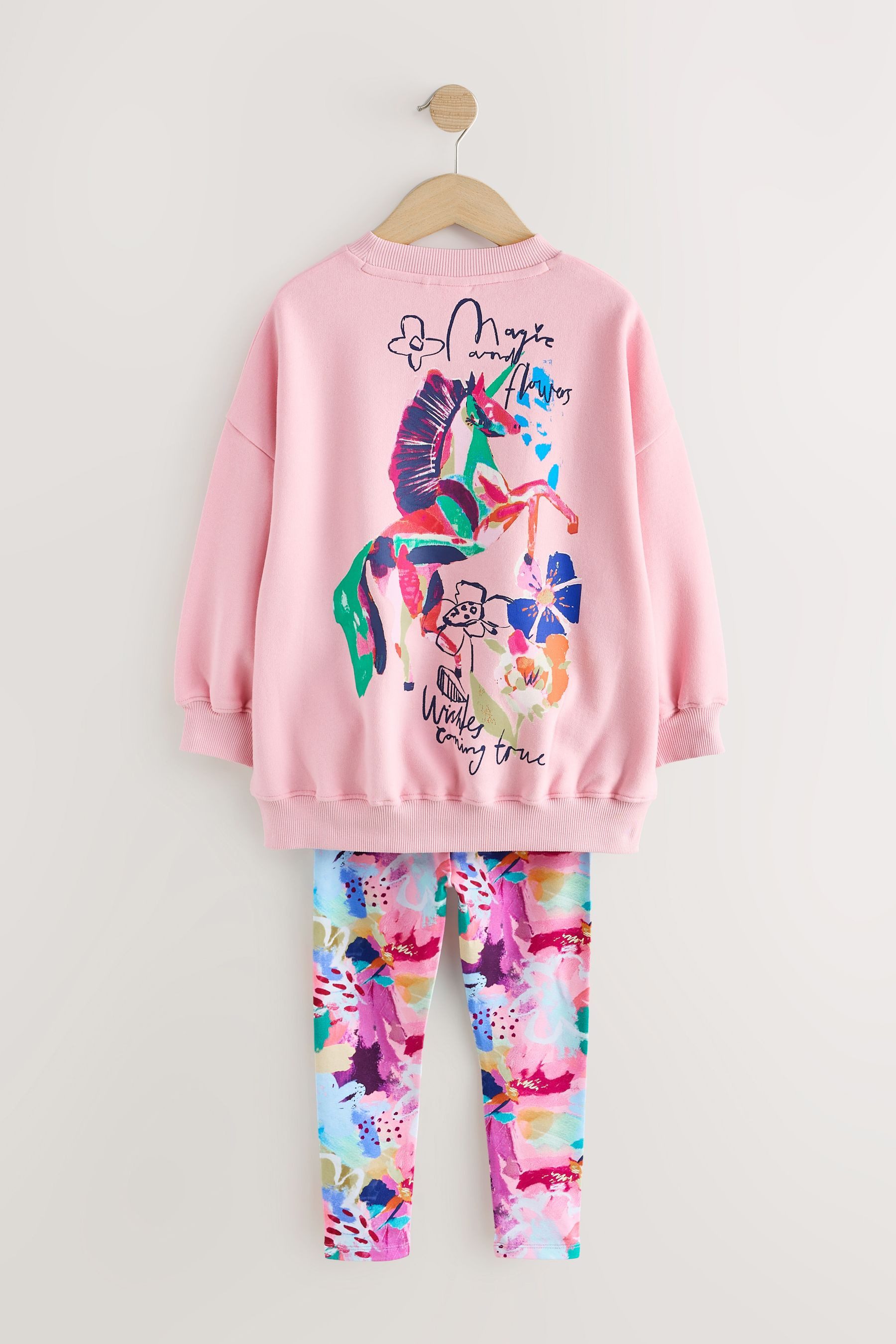 Next Top & Leggings Sweatshirt und Leggings im Set (2-tlg) – Bild 2 von 4