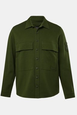 JP1880 Businesshemd Hemd Overshirt Sweat Langarm Kentkragen