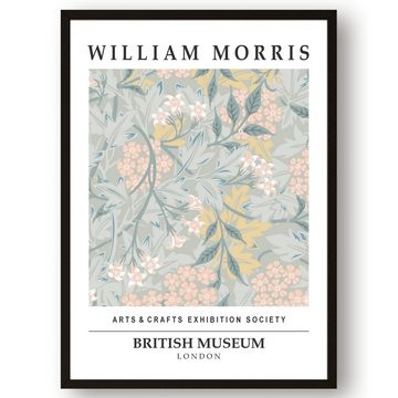 homestyle-accessoires Poster Bilder Bilderset Wandbilder WILLIAM MORRIS 3er Set Print, Poster Bild Wandposter Wandbilder -Ohne Bilderrahmen-