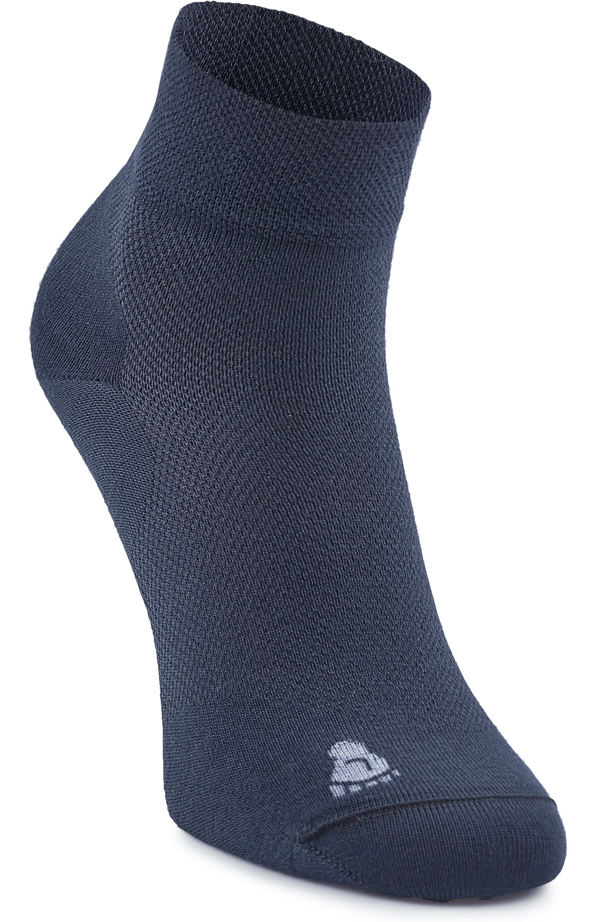 Ladeheid Socken Pack Unisex Socken Bambusfasern LASS0004 Navy aus 5