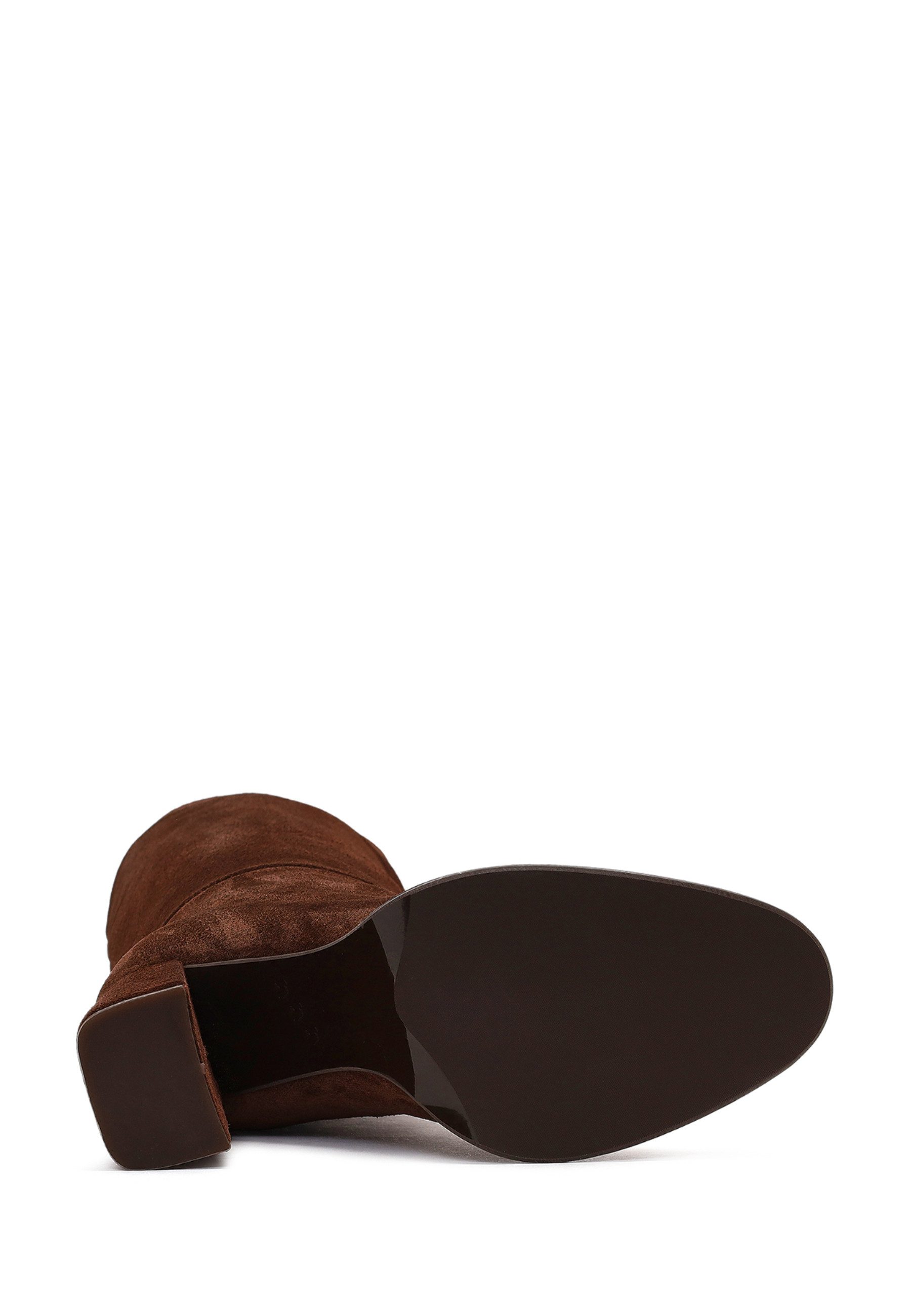 Derimod Absatzstiefel aus Veloursleder Bootsschuh