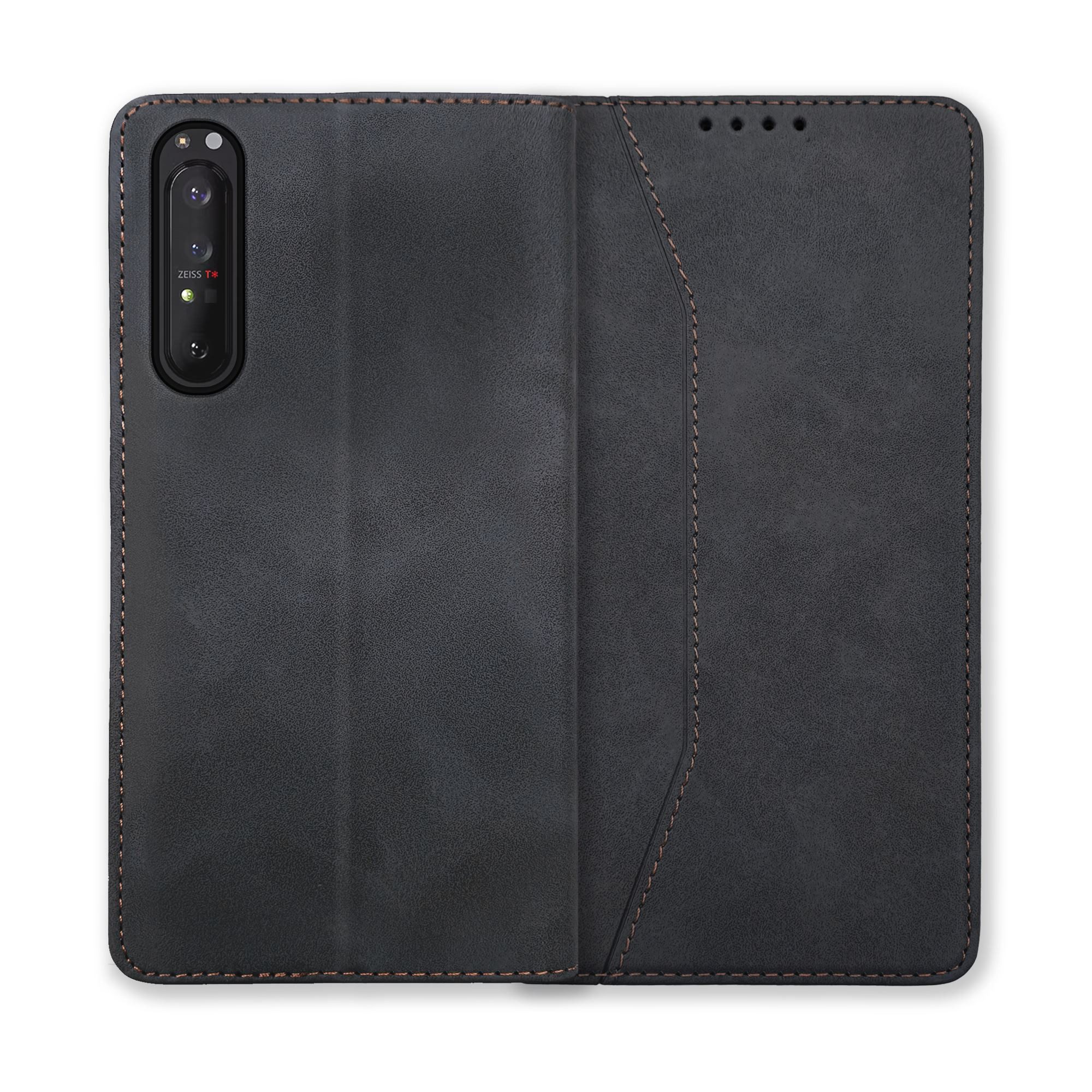 mtb more energy Smartphone-Hülle Premium für Sony Xperia 1 II, Schwarz