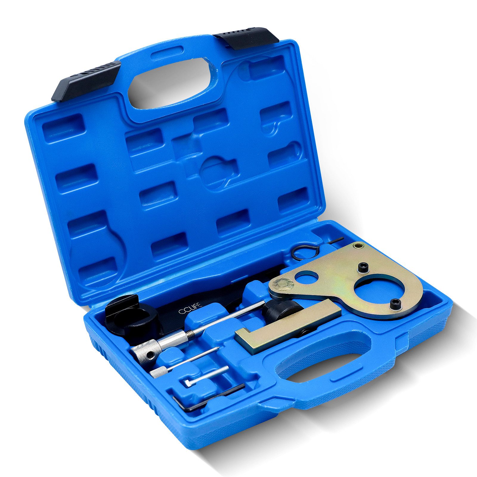 CCLIFE Montagewerkzeug Motor Arretierung Einstell Steuerkette KFZ Werkzeug 2.0D M9R 2.3D M9T