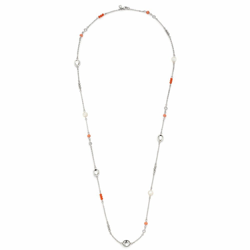 LEONARDO Edelstahlkette Letizia silberfa...