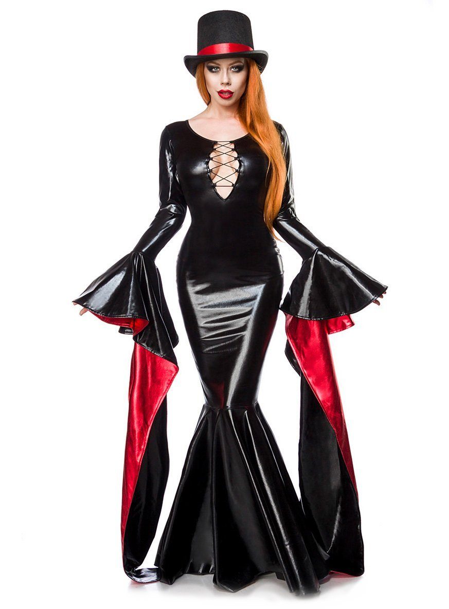 Metamorph Kostüm Magic Mistress, Wetlook-Kostüm einer magisch-düsteren Herrin