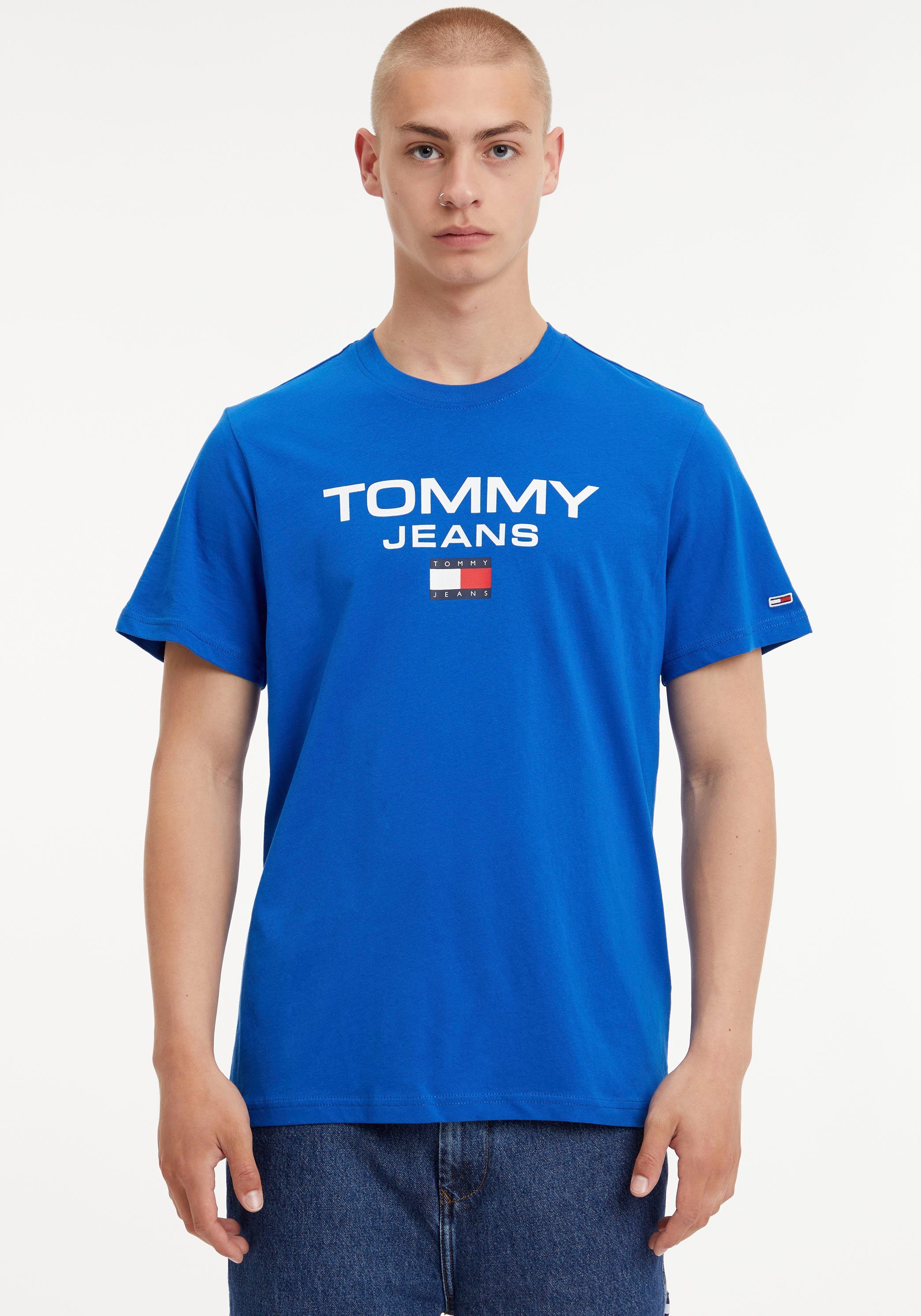 Tommy Jeans T-Shirt TJM REG ENTRY TEE mit Logodruck Blue Triumph