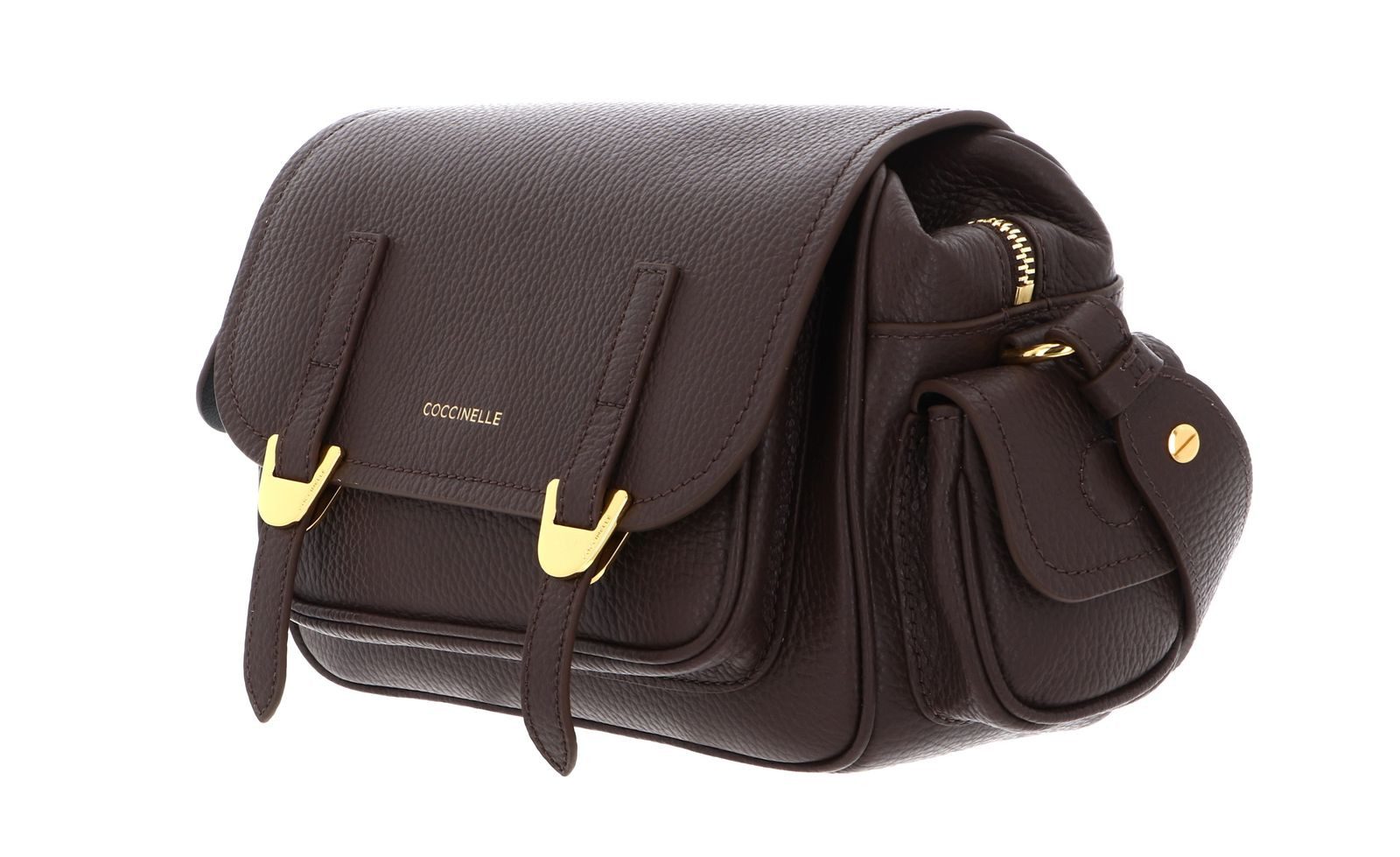 COCCINELLE Umhängetasche Handbag Grained Leather, aus echtem Rindsleder