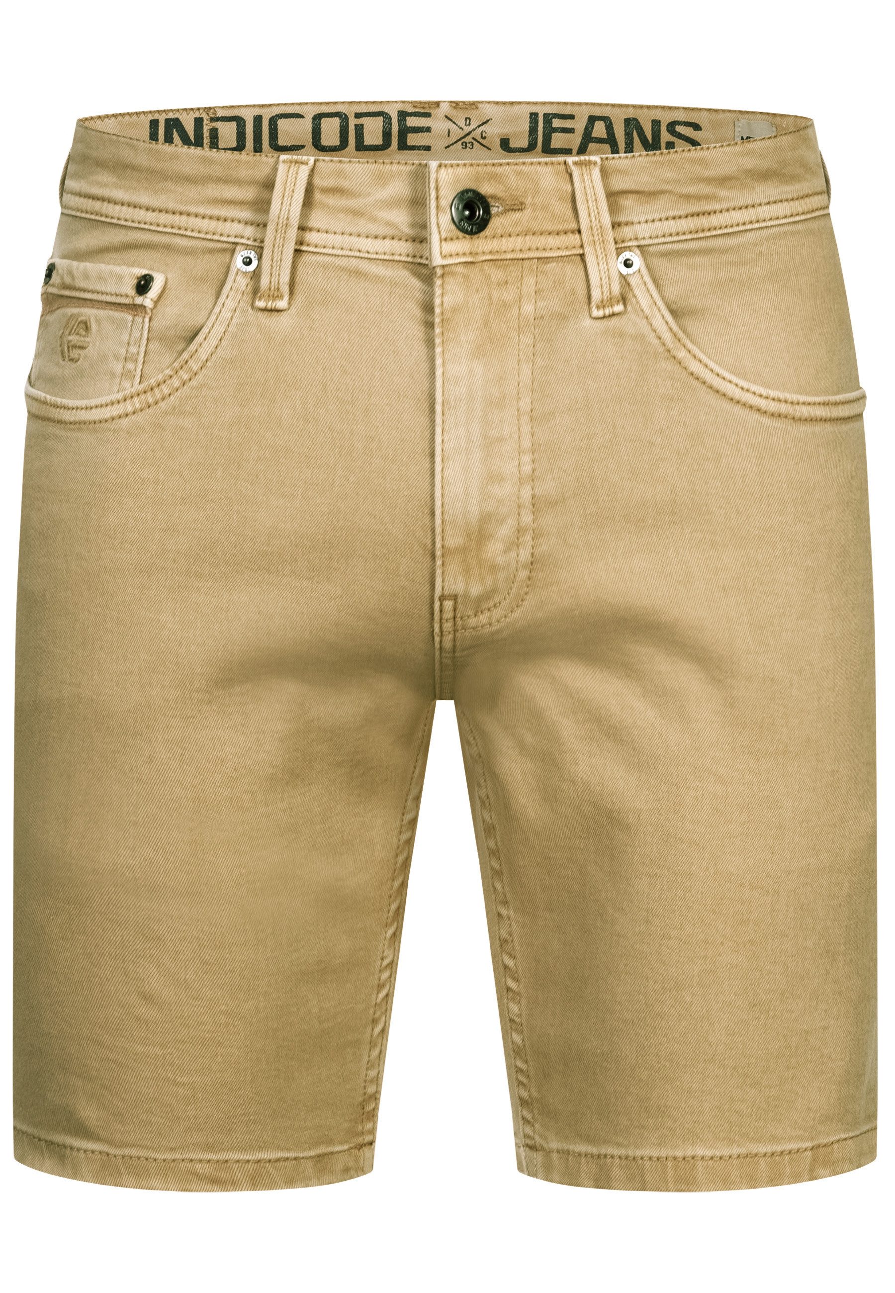 Indicode Jeansshorts INSymon 5-Pocket-Shorts aus Soft günstig online kaufen