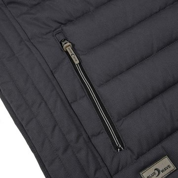 Blue Wave Steppjacke Herren Jacke Mike gesteppt mit Stehkragen und Kordelzug am Bund