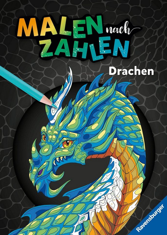 Malen nach Zahlen - Drachen / diverse