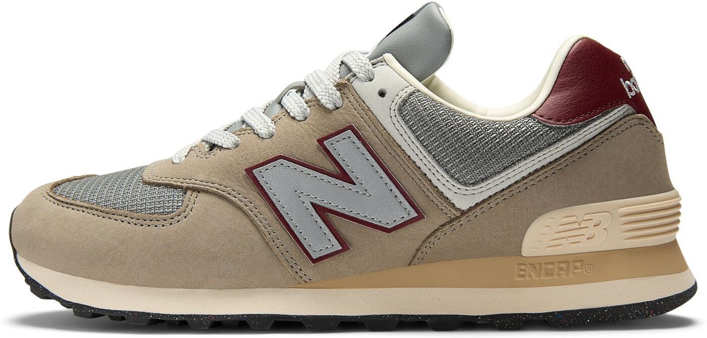 New Balance 574 braun, grau, rot Herren Sneaker New Balance Sneaker günstig online kaufen