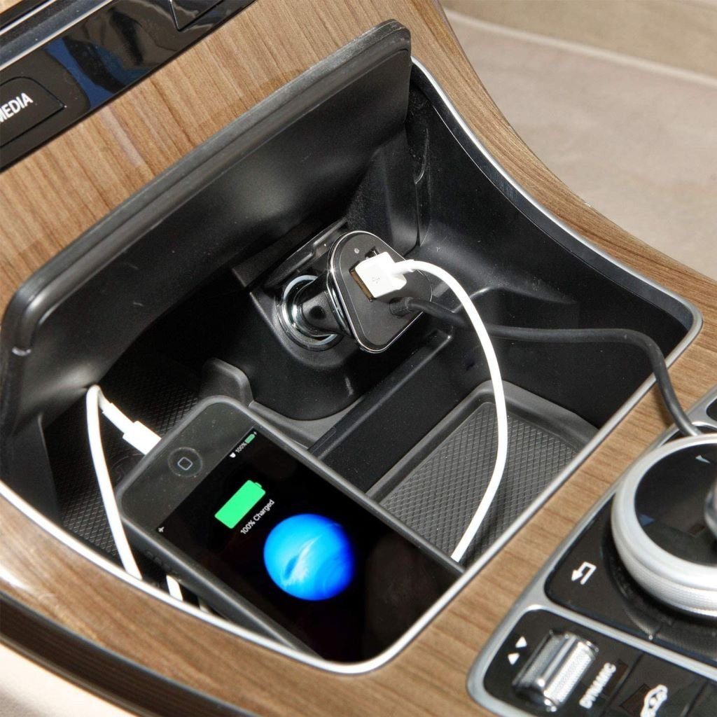 Cartrend 4-Port USB Ladestecker XXL 9,6A Smartphone-Ladegerät (Flexibel)