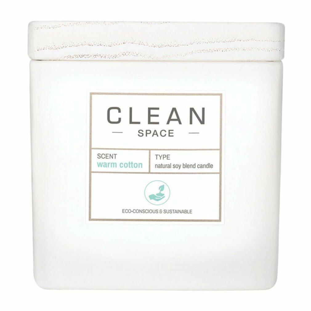 Clean Duftkerze - Warme Baumwollkerze 227 g