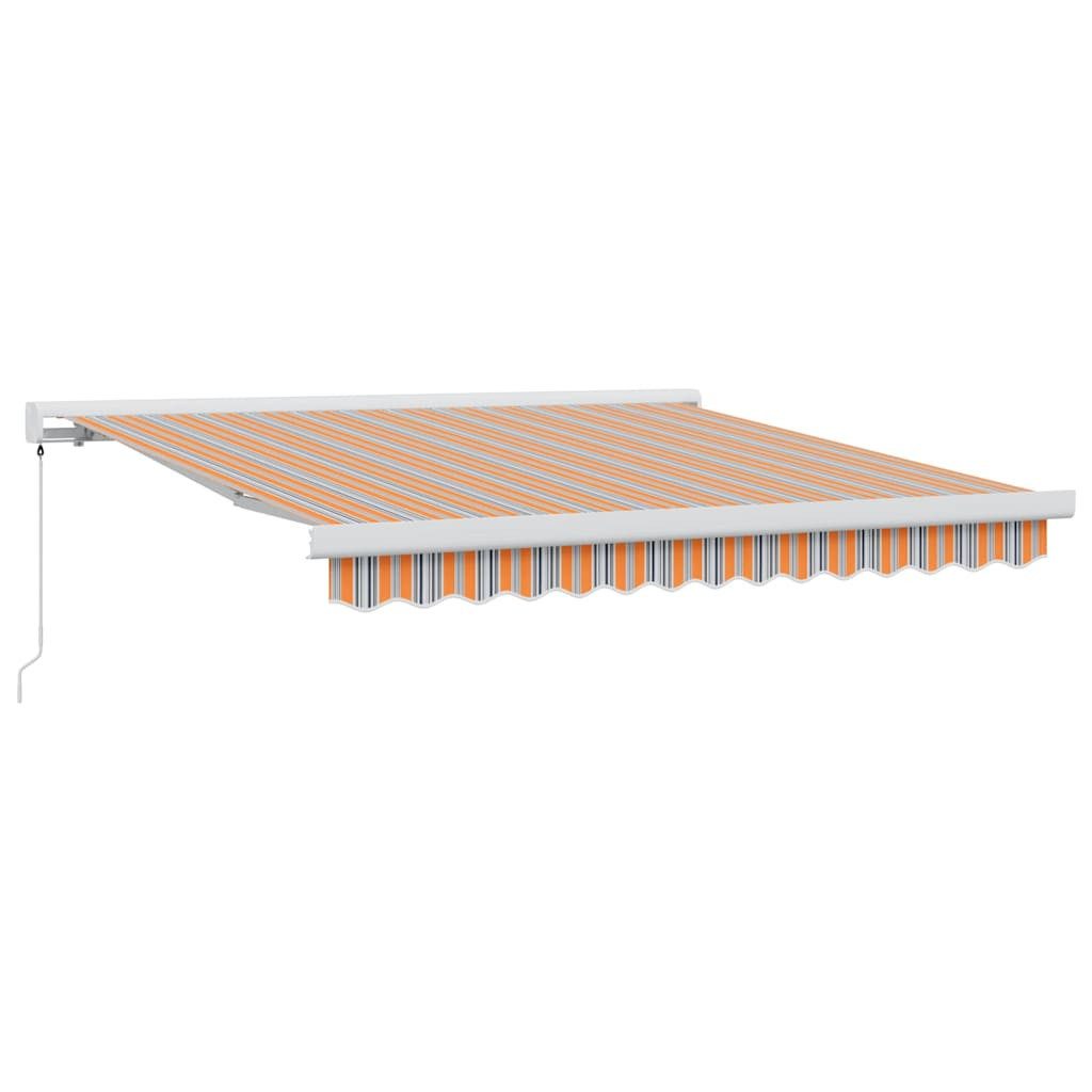 vidaXL Markise Ausziehbare Markise Mehrfarbig 300 x 250 cm (1-St)