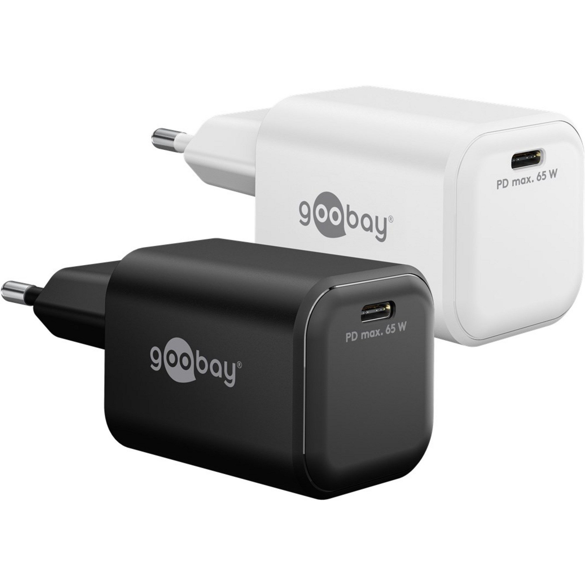 Goobay goobay USB-C PD GaN Schnelladegerät Nano 65 W, Netzteil