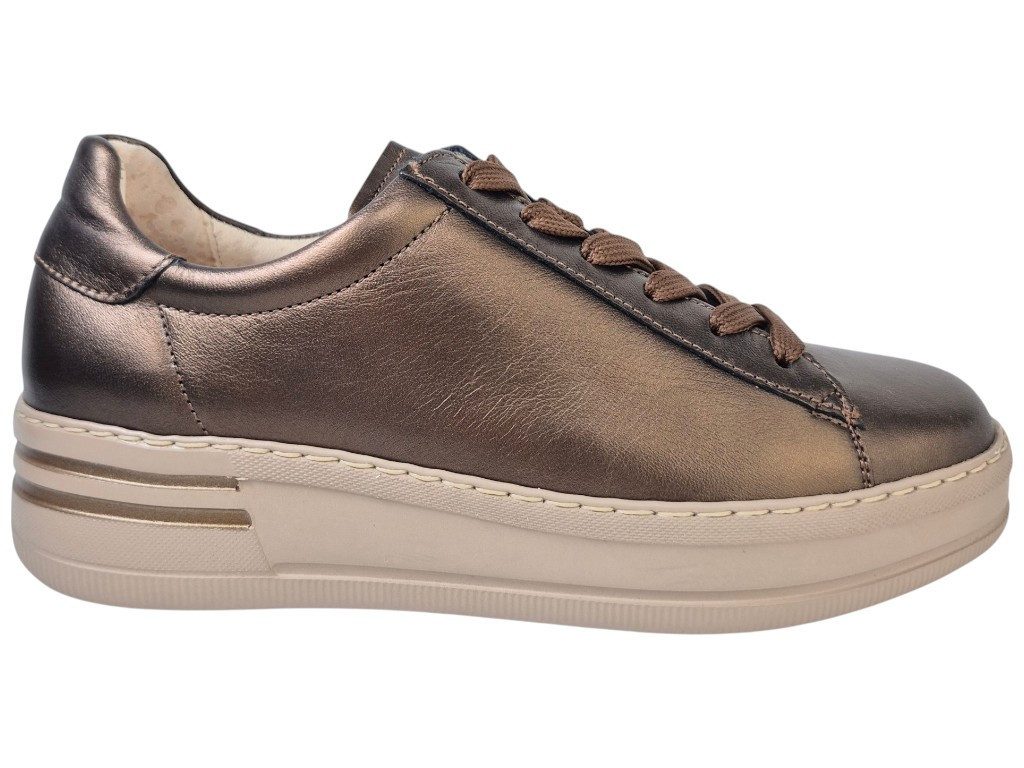 Gabor Comfort City kupfer Schnürschuh
