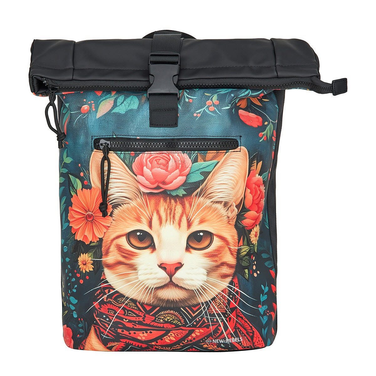 NEW REBELS Freizeitrucksack New York Rolltop Backpack 16L