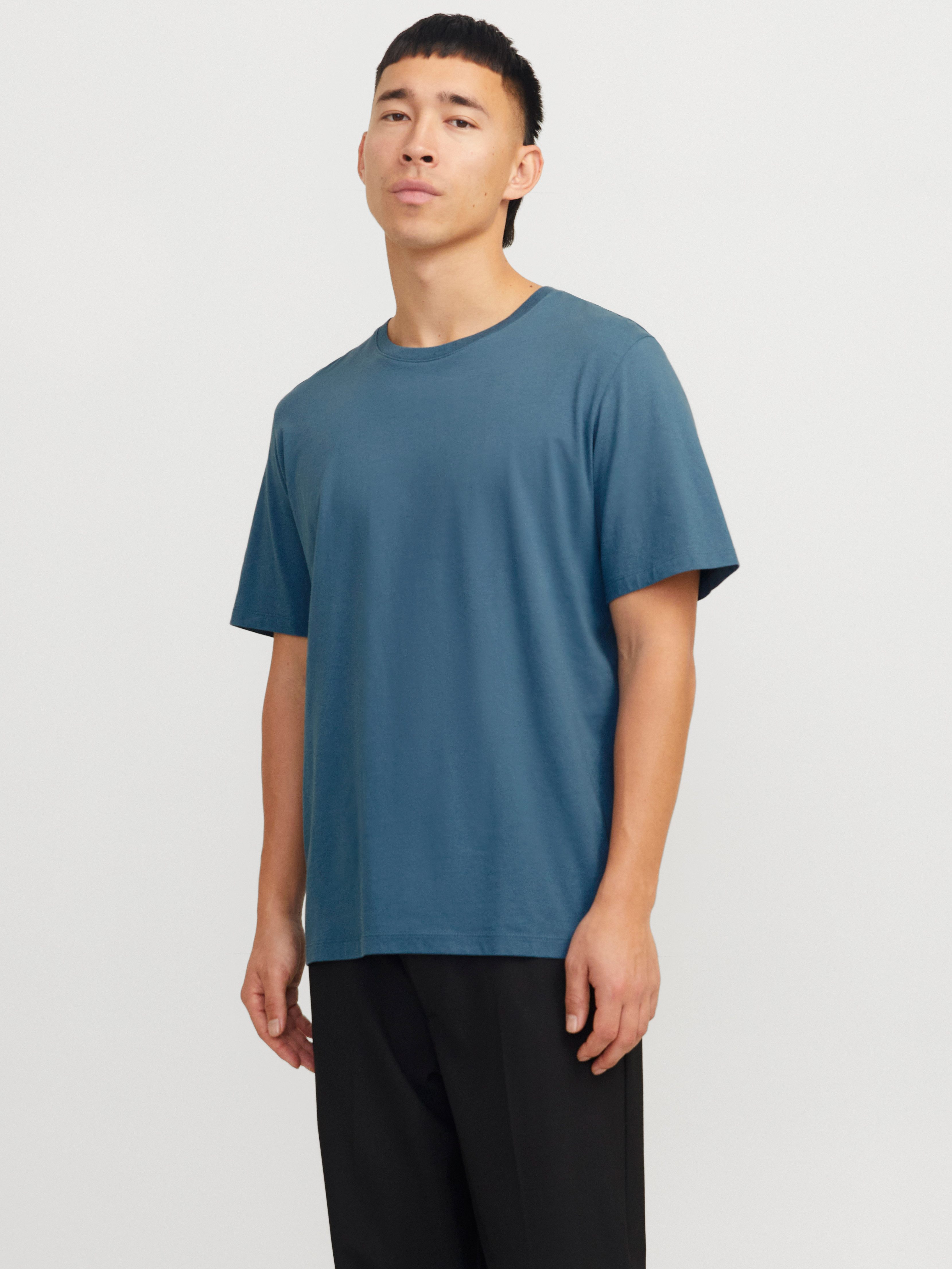 Jack & Jones Rundhalsshirt JJEORGANIC BASIC günstig online kaufen