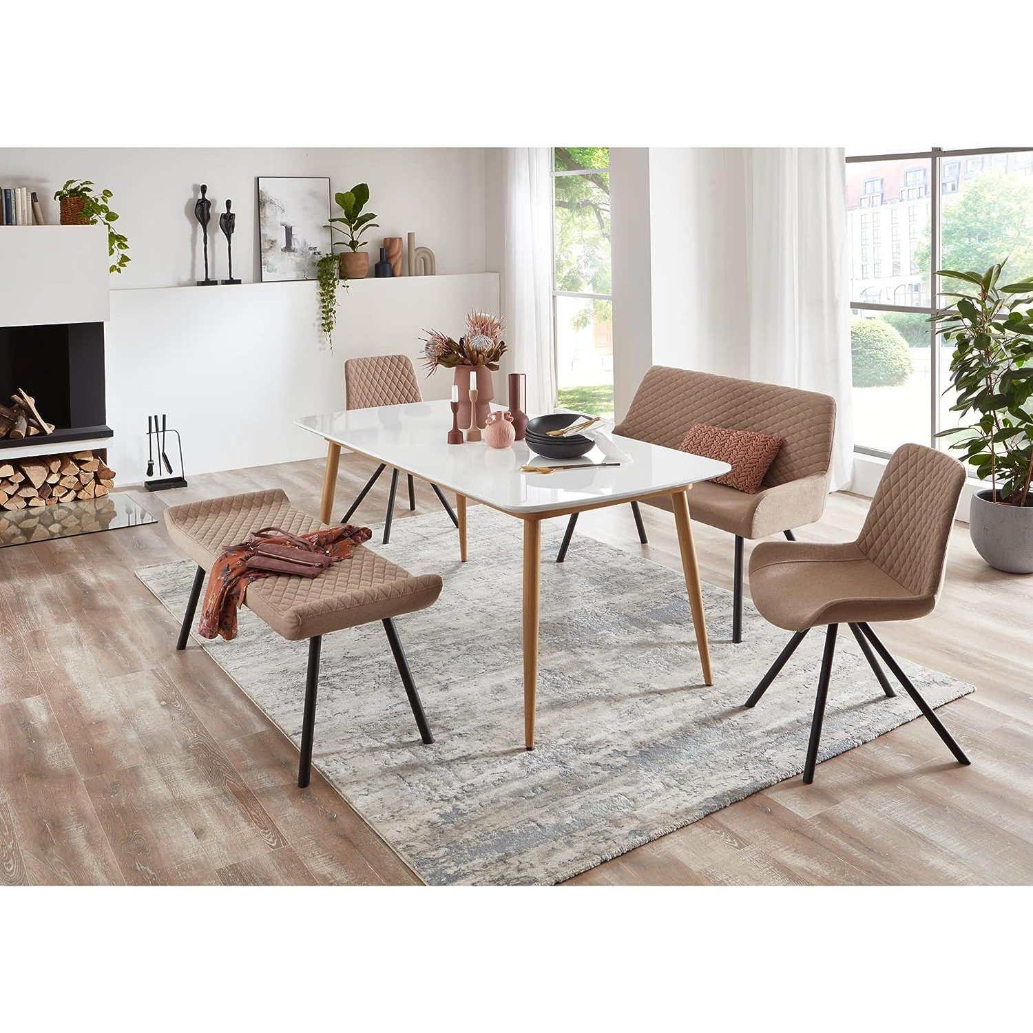 INTER-FURN Esstisch, Kaffeetisch Teetisch Ablagetisch Esszimmertisch günstig online kaufen