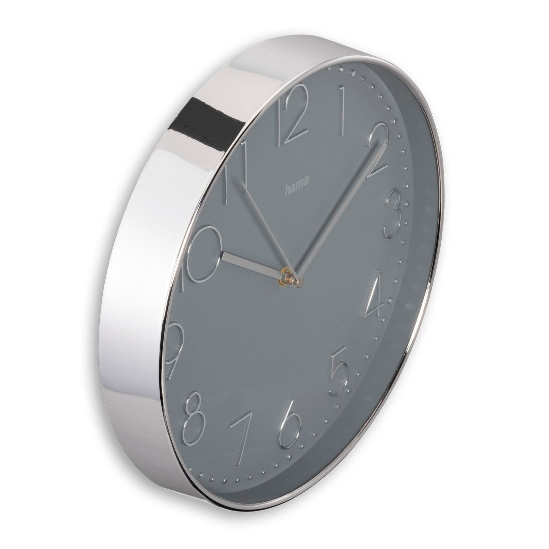 Hama Wanduhr Wanduhr "Korsika", Ø 30 cm, ohne Ticken (geräuscharm) günstig online kaufen