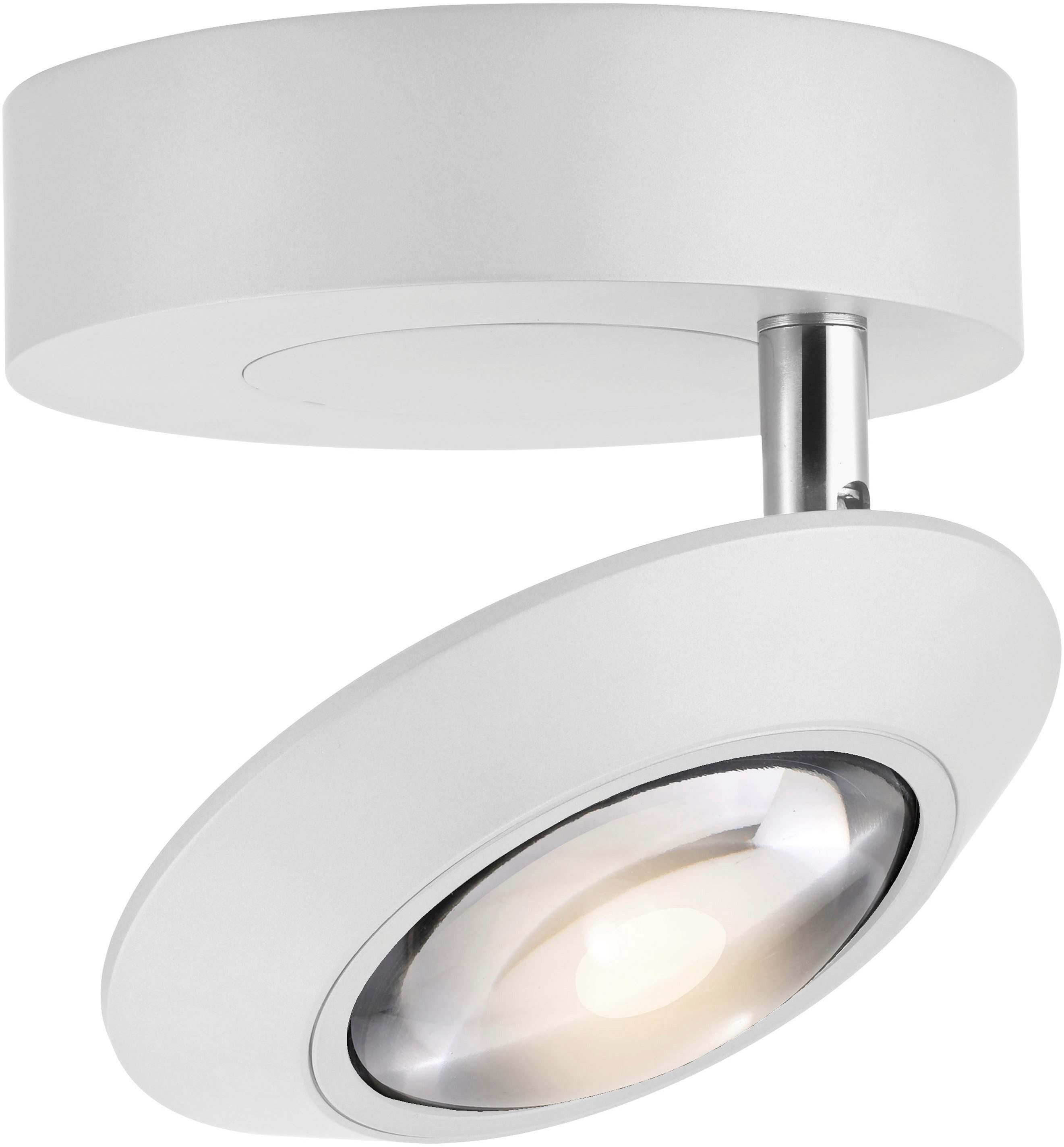 Neuhaus PURE LED Deckenleuchte PURE Oculis, LED fest integriert, Warmweiß, Dimmfähig über separaten Tronicdimmer, dreh- & schwenkbar