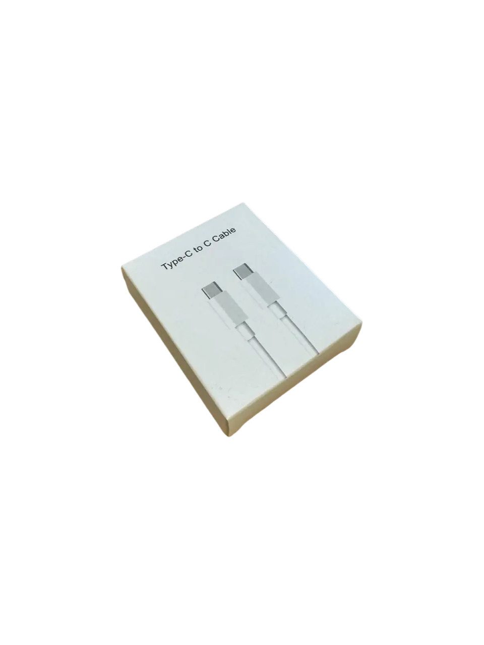 HandelEinfach USB-C zu USB-C Kabel 1m weiß USB-Kabel, USB-C, (100 cm)