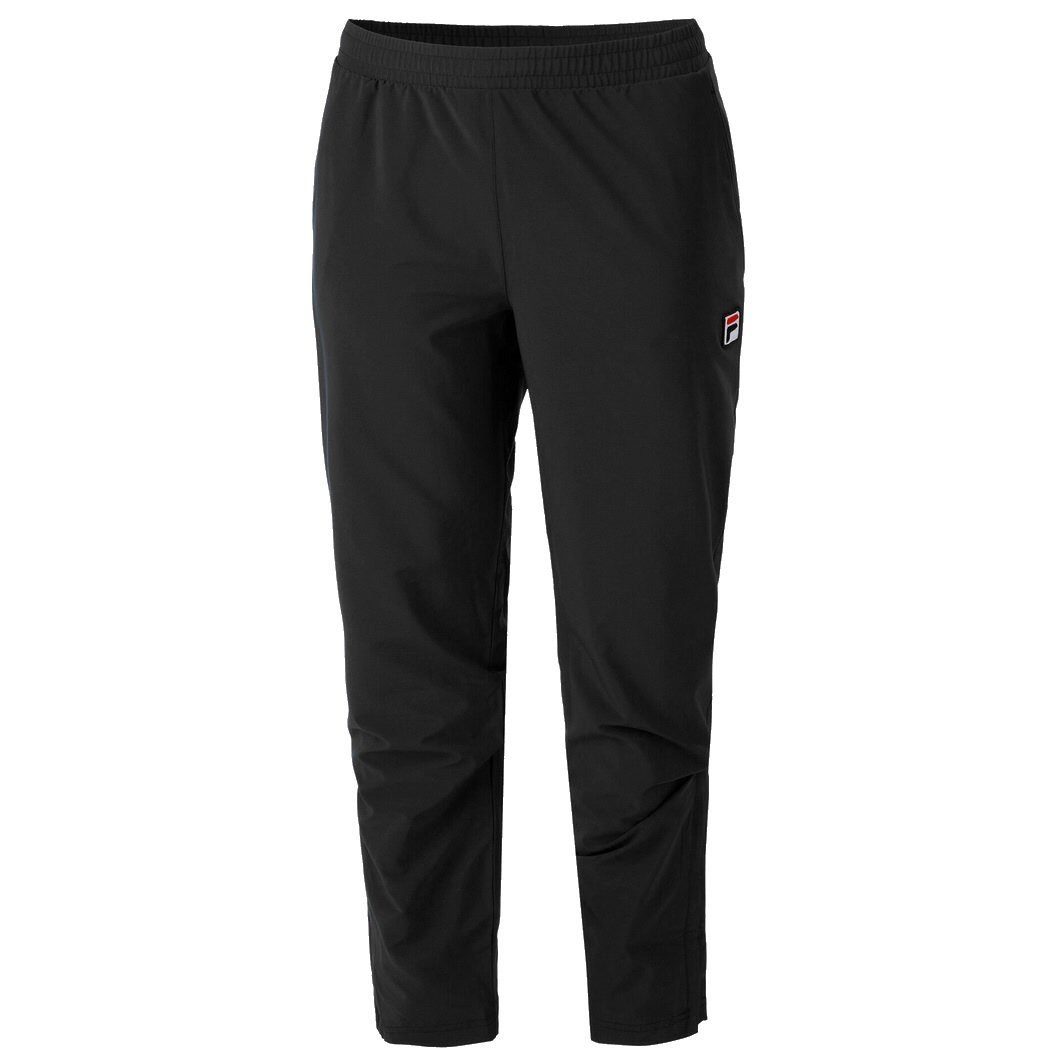 Fila Sporthose Tennishose Pant Pro3 (4-Wege-Stretch, hoher Tragekomfort) lang schwarz