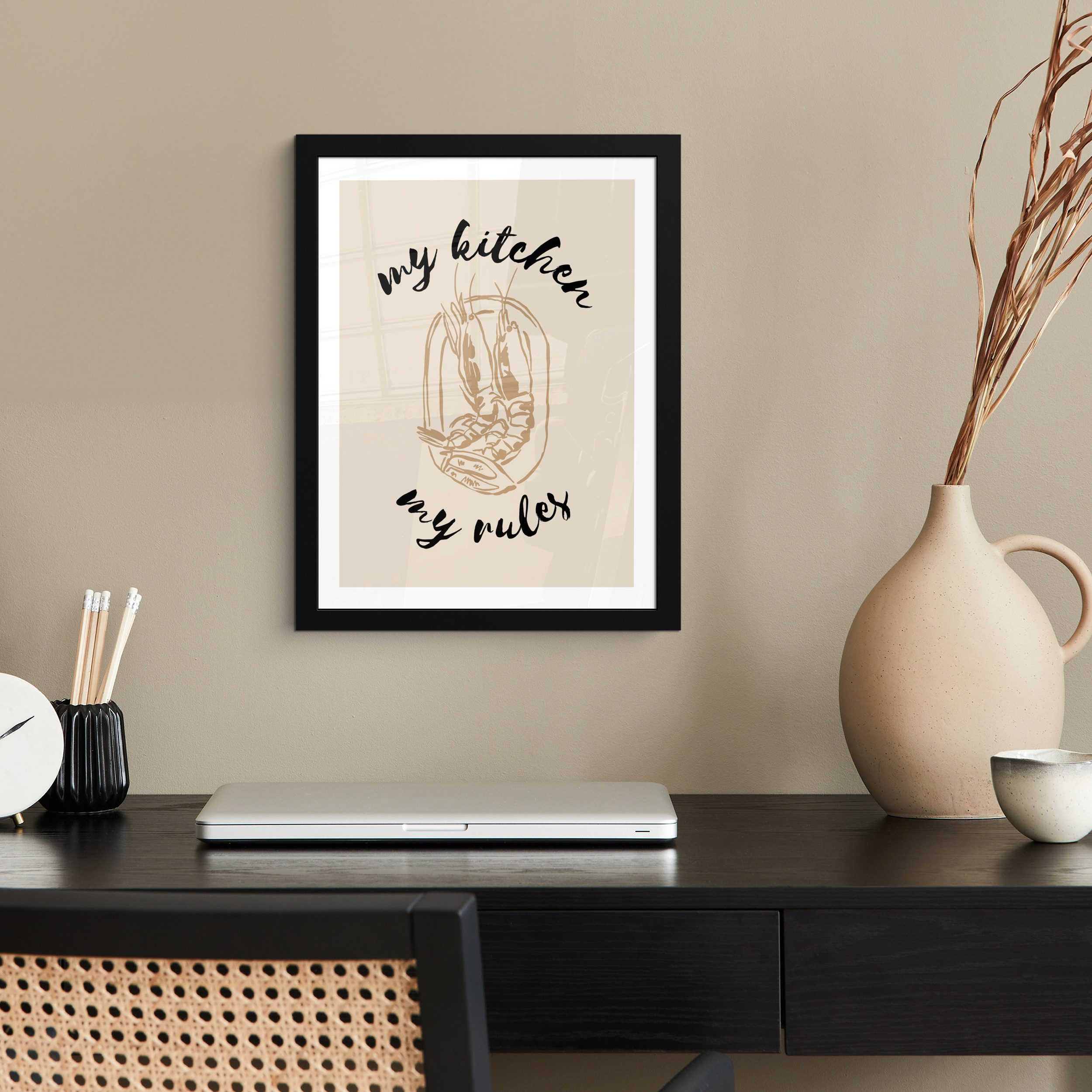 MuchoWow Poster Beige - Shrimps - günstig online kaufen