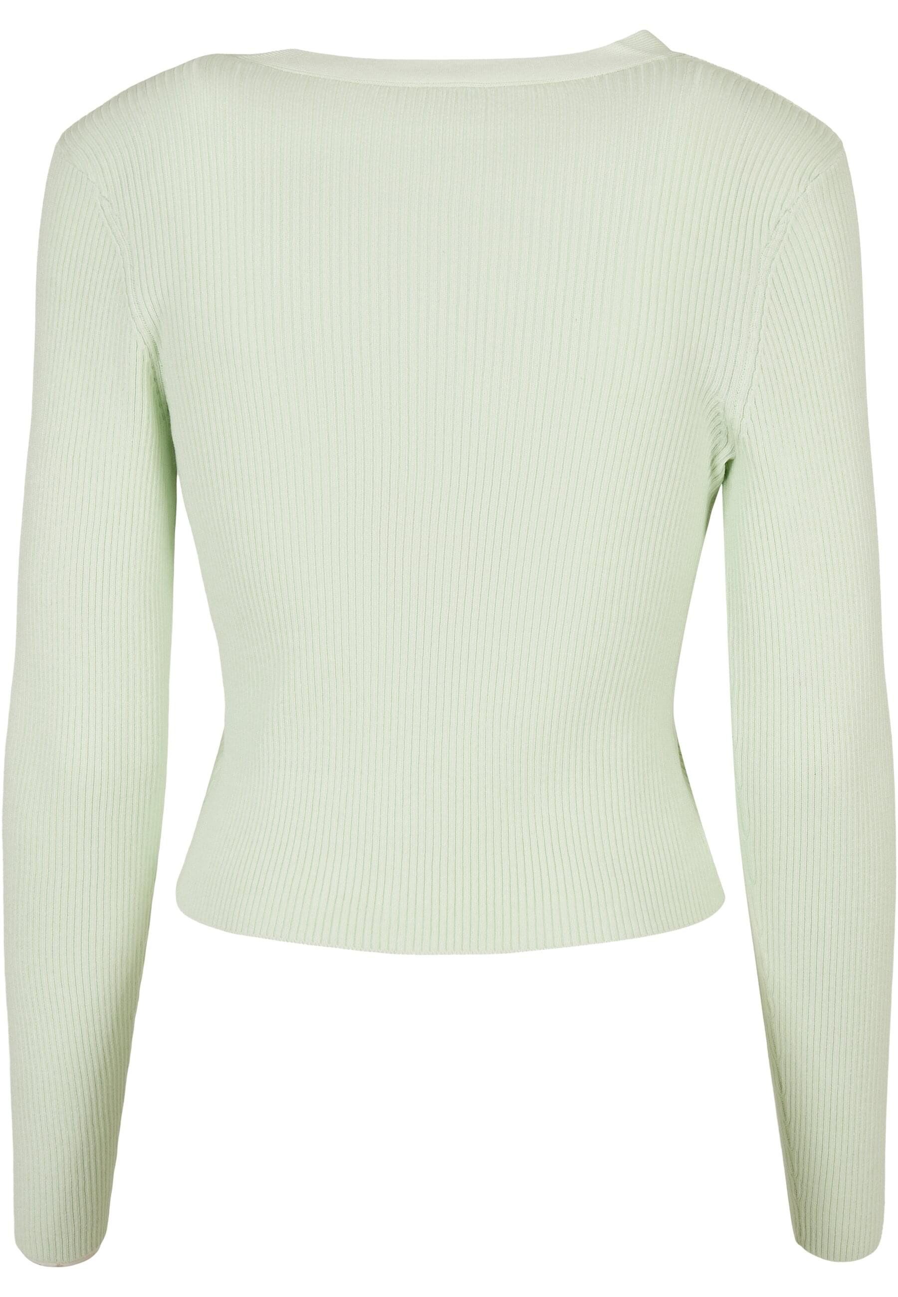 URBAN CLASSICS Strickjacke Urban Classics Damen Ladies Short Rib Knit Cardi günstig online kaufen