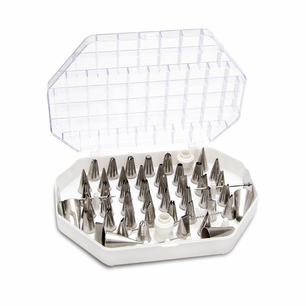 STÄDTER Spritzbeutel Profi Garniertüllen Set 53-tlg.
