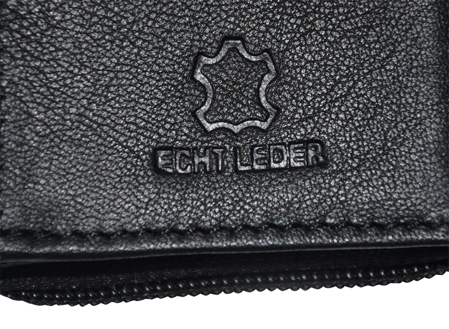 Goodman Design Leder Leder Walled Geldbörse Brieftasche Portmonnaie, Echt Geldbeutel