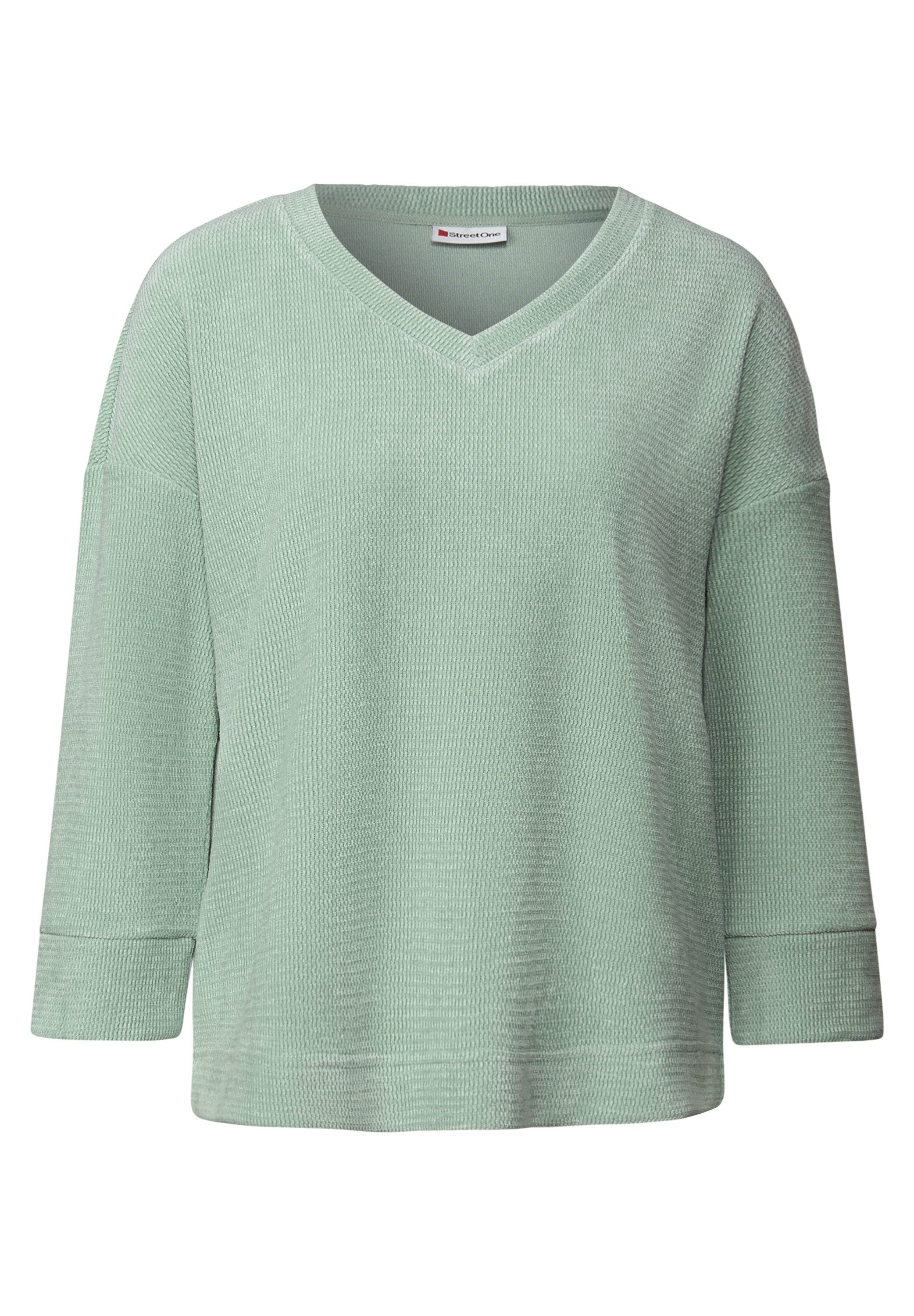 STREET ONE 3/4-Arm-Shirt mit V-Ausschnitt – Bild 5 von 5