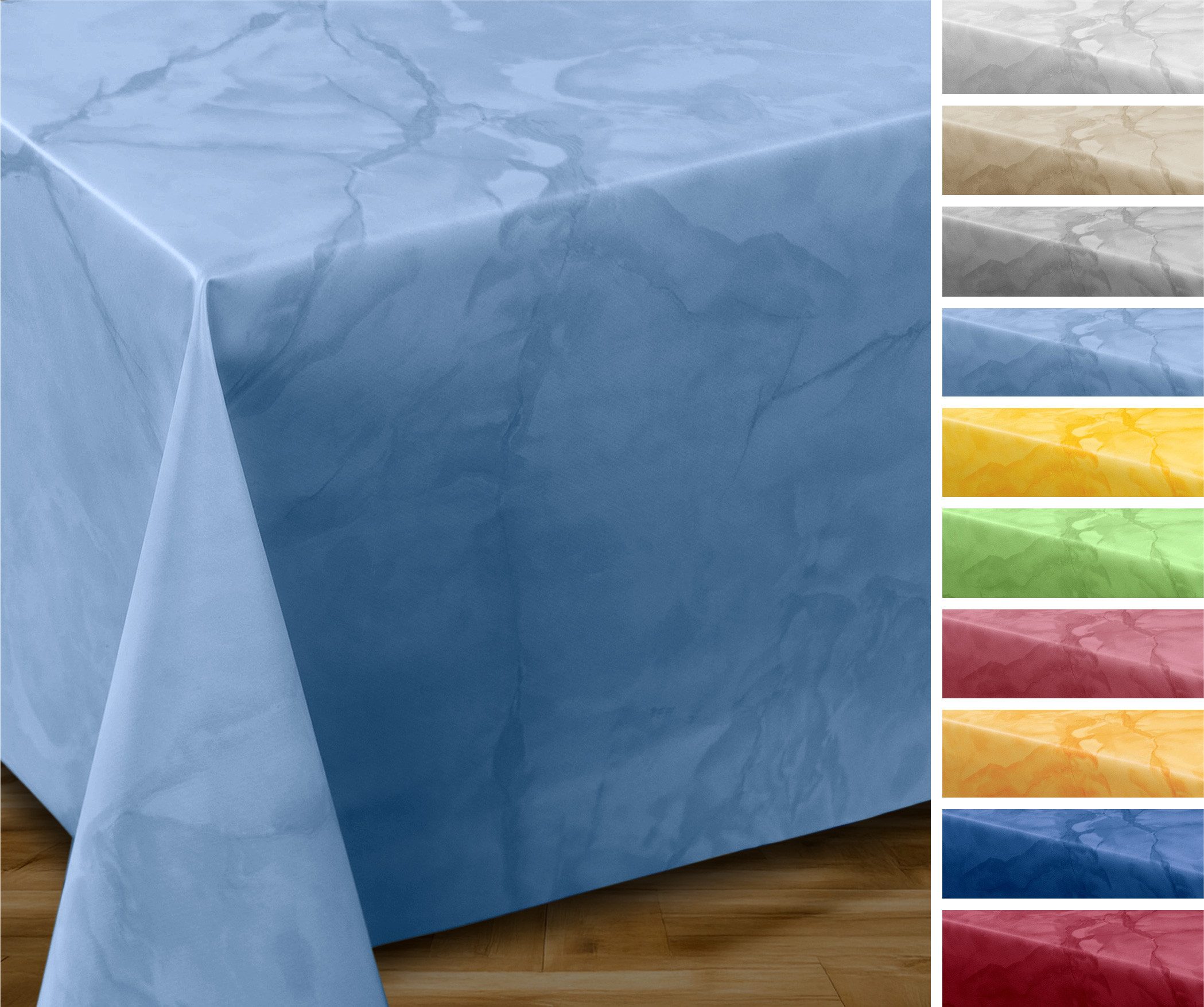 Beautex Tischdecke Wachstuchtischdecke Marmoroptik abwaschbar fleckenabweisend edel (1-tlg)