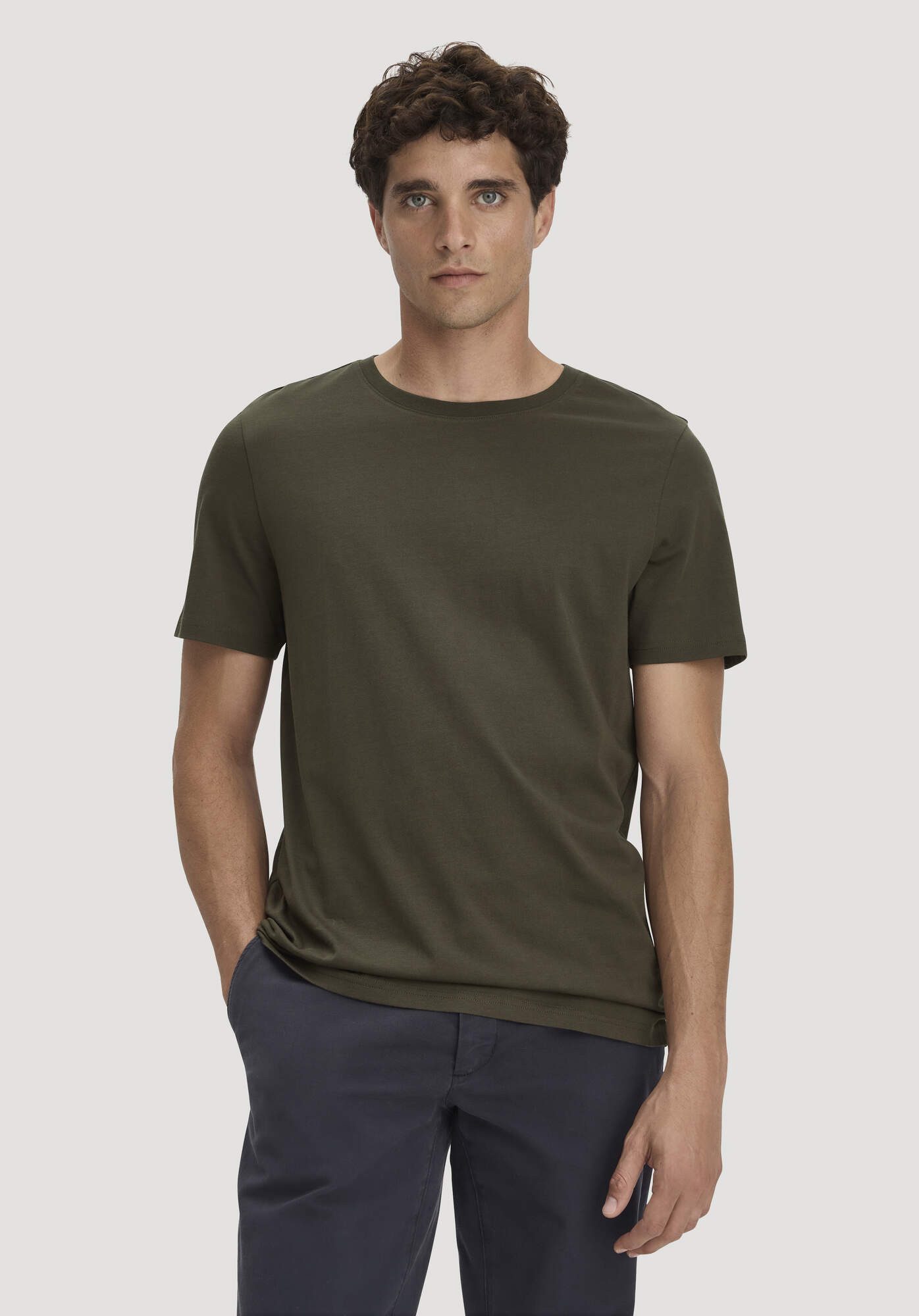 Hessnatur T-Shirt aus Regenerative Organic Cotton (ROC) (1-tlg)